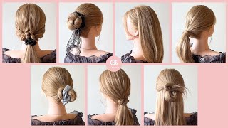 【みんなが知ってる技術でデキる】１週間日替わり簡単ヘアアレンジ７選（解説付き）