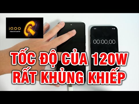 (VIETNAMESE) Test sạc siêu nhanh Vivo iQOO 7 với 120W - hơn 15 phút sẽ đầy Pin?