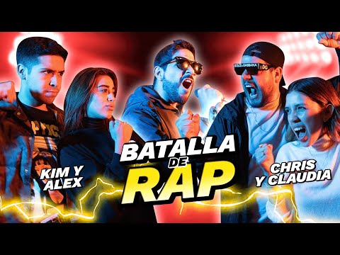 BATALLA de RAP Vol.4 - Kim Shantal y Alex Flores vs Claudia y Chris Mint 💥