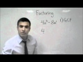 Factoring Polynomials with the Greatest Common Factor
