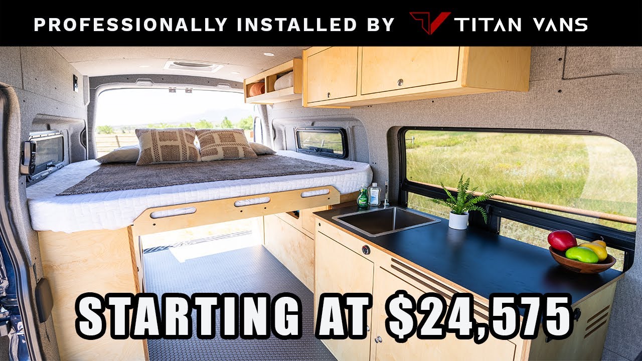 Fully Installed Van Conversion for Under k | Timber by Titan DIY Kits