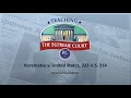 Legal Principles in the Koromatsu Case