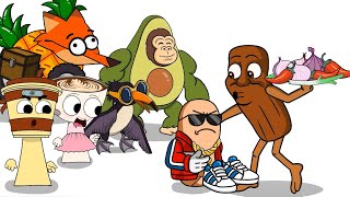 Who's the Strongest in the Snack Battle ? | Sprunki & Brainrot Animation