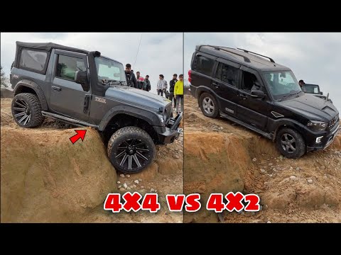 Thar vs Scorpio offroad battle | New Year ke start pe hi hu tagda Nuksaan