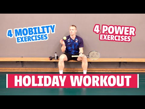 Holiday Badminton Workout: Stay Fit & Game-Ready!
