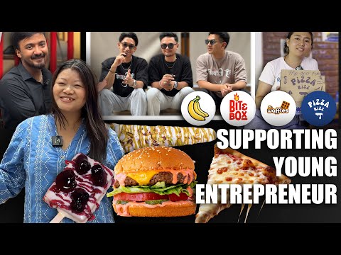 Supporting Young Nepali Entrepreneurs | Honest Review | Pizza Rizz, Mr. Waffle & Bite Box | 🍔🍕🧇