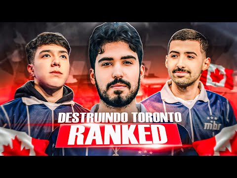 ASPAS E O MIBR DESTRUINDO O RANKED DIRETO DE TORONTO!!!