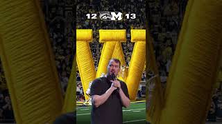 Michigan fans having a tough time today #goblue #uofm