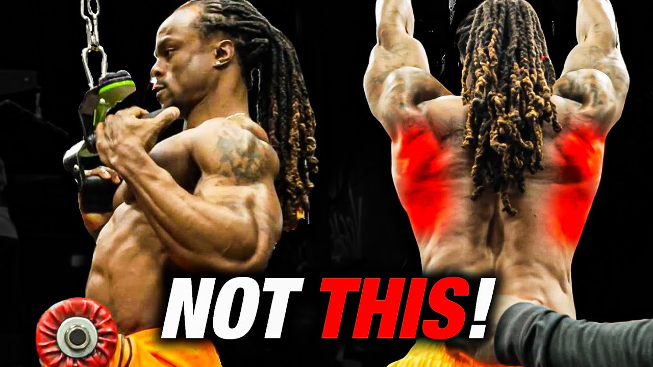 2 BEST Exercises For A WIDER BACK! (WIDTH Vs Thickness)