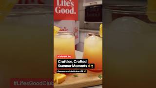 Craft Ice, Crafted Summer Moments🍊🍹