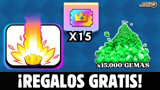 ¡REGALOS GRATIS! PASS ROYALE, EMOTES EXCLUSIVOS Y MAS REGALOS GRATIS | CLASH ROYALE TEMPORADA 72