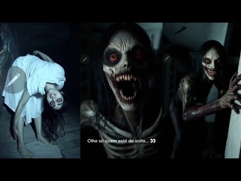 10 VIDEOS ASSUSTADORES QUE COLOCA MEDO ATÉ NO DIABO.