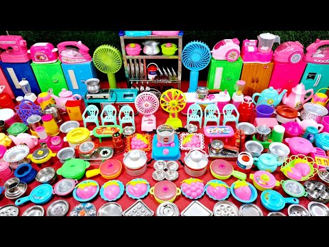 8 Minutes Satisfying with Unboxing Hello Kitty Kitchen Set|Cute Minnie Awesome ASMR Cooking Set Game