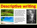 Exploring Descriptive Writing Through the Five Senses