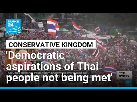 YouTube video thumbnail:  'Thailand is an Autocracy: The System is Loaded Against Progressive Parties'
