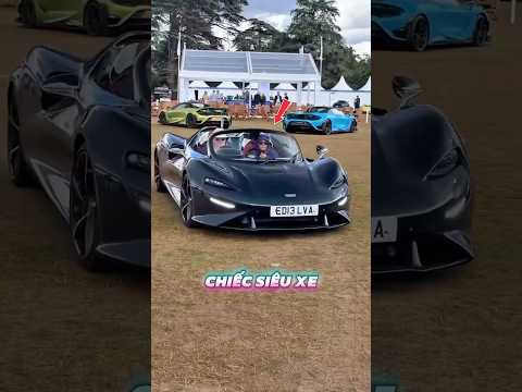 Siêu Xe McLaren Cũng Cần Có Áo Mưa