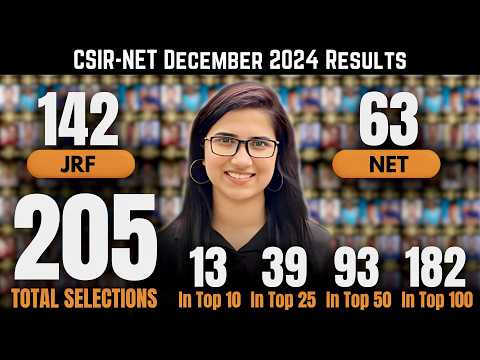J Chemistry NET Result 2025 | CSIR NET Dec 2024 Result | J Chemistry App | J Chemistry Results