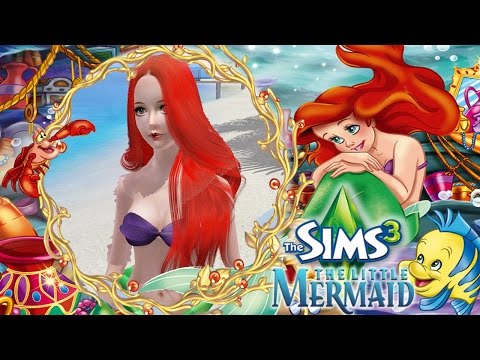 The Sims 3 The Little Mermaid #1 เงือกน้อย แอเรียล