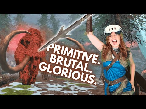 I Played the Most BRUTAL Prehistoric VR Game Yet... NEOLITHIC DAWN