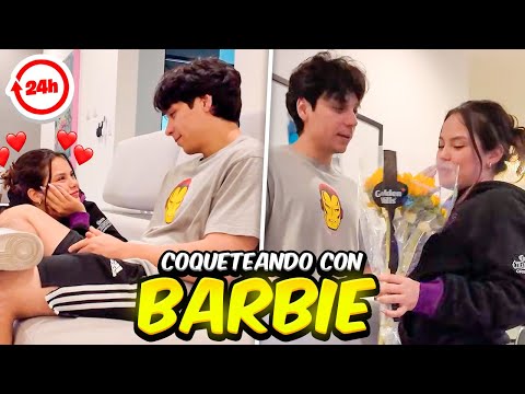 COQUETEANDO Y TRATANDO CON AMOR A BARBIE POR 24 HORAS #2 - Yair17
