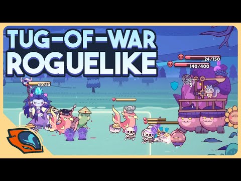 Real-time Tug-Of-War Roguelike Deckbuilder - Forest Heroes