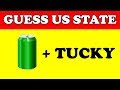 Guess the US States from Emojis Challenge
