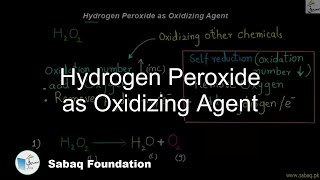 Hydrogen Peroxide as Oxidizing Agent