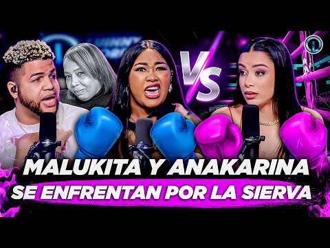 MALUKITA ARMA LIO A LUINNY EN CABINA POR LA SIERVA WENDY Y LLAMA CUERO A ANAKARINA EN SU CARA