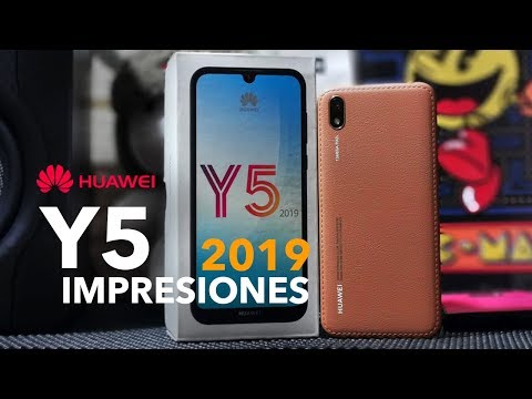 (ENGLISH) Huawei Y5 2019 Español Unboxing y Primeras Impresiones analisis huawei y6