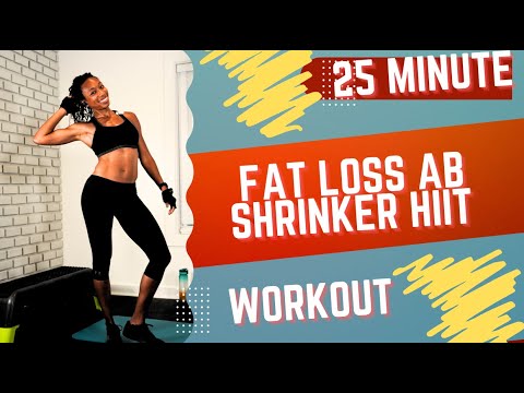 FAT Loss + Shrink and TONE your ABS HIIT Workout (ALL LEVELS + w/ Equipment)