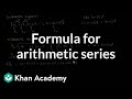 Understanding Arithmetic Sequences and Series