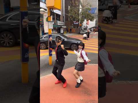 학교앞에서 마주친 모혁두 센빠이