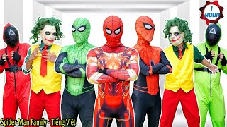 Siêu Nhân Nhện Giúp Nhện Đỏ Đánh Bại JOKER |Tổng Hợp Video Hành Động Hay Nhất