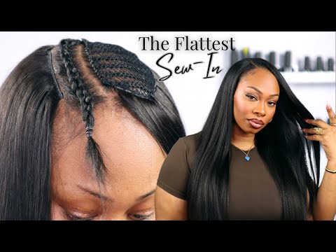 Flattest Sew-in On Thin hair Ft. YWIGS