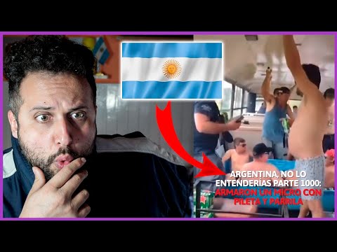 ARGENTINOS ARMARON UN MICRO CON PILETA Y PARRILLA 😄