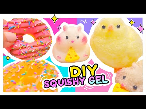 DIY Taba/Squishy Gel Creations and cute designs with new 3D effects- Magic!