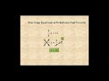Solving Equations with Rational Coefficients
