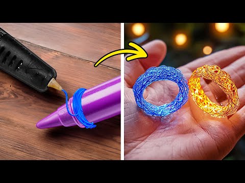 TURN GLUE INTO MAGIC: 3D PEN JEWELRY & CRAFTS 💍🖌️