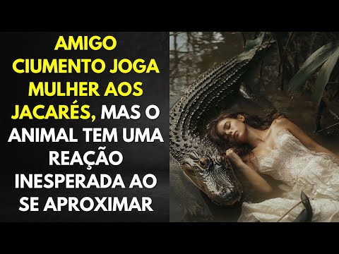 Amigo Ciumento Joga Mulher Aos Jacarés, Mas o Animal Tem Uma Reação Inesperada Ao Se Aproximar