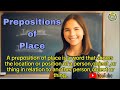 Understanding Prepositions of Place