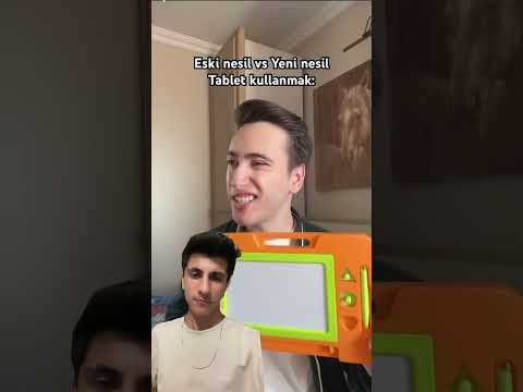 Eski nesil ve yeni nesil tablet kullanmak