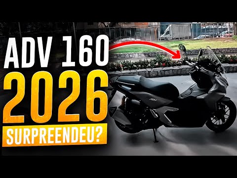 ADV160 2026 A REALIDADE DE QUEM COMPRA A SCOOTER DA HONDA ADV 160 *TESTE RAIZ* | MOTOVLOG