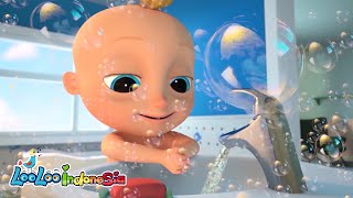 🧼 Ayo Cuci Tangan! 💦 Kompilasi Lagu Anak Edukatif & Seru | LooLoo Kids Bahasa Indonesia 🎶
