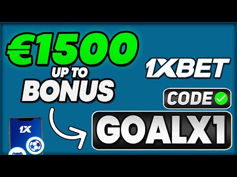 1XBET PROMO CODE "GOALX1" — €1500 UP TO BONUS (1XBET Promo Code Review 2025)