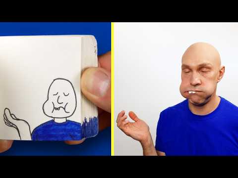 Turning a Childhood Flipbook into REAL LIFE
