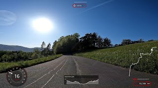 35 Minutes Virtual Indoor Cycling, Czech Republic, Čeladná - Malenovice, GoPro Hero 10, 4K