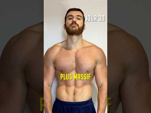 300 POMPES par Jour pendant 30 JOURS (résultat) #pompes #experience #transformation