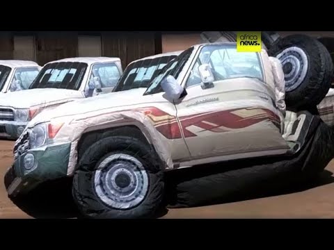 YouTube video thumbnail: Mali Seizes Inflatable Cars it Says Armed Groups Planned Using as Decoys