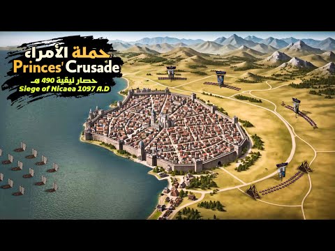 حملة الأمراء: حصار نيقية 1097 | كيف واجهت المدينة 4 جيوش كاملة ! "أولى معارك الحملة الصليبية الأولى"
