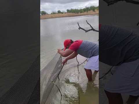 Testing new way of fishing
